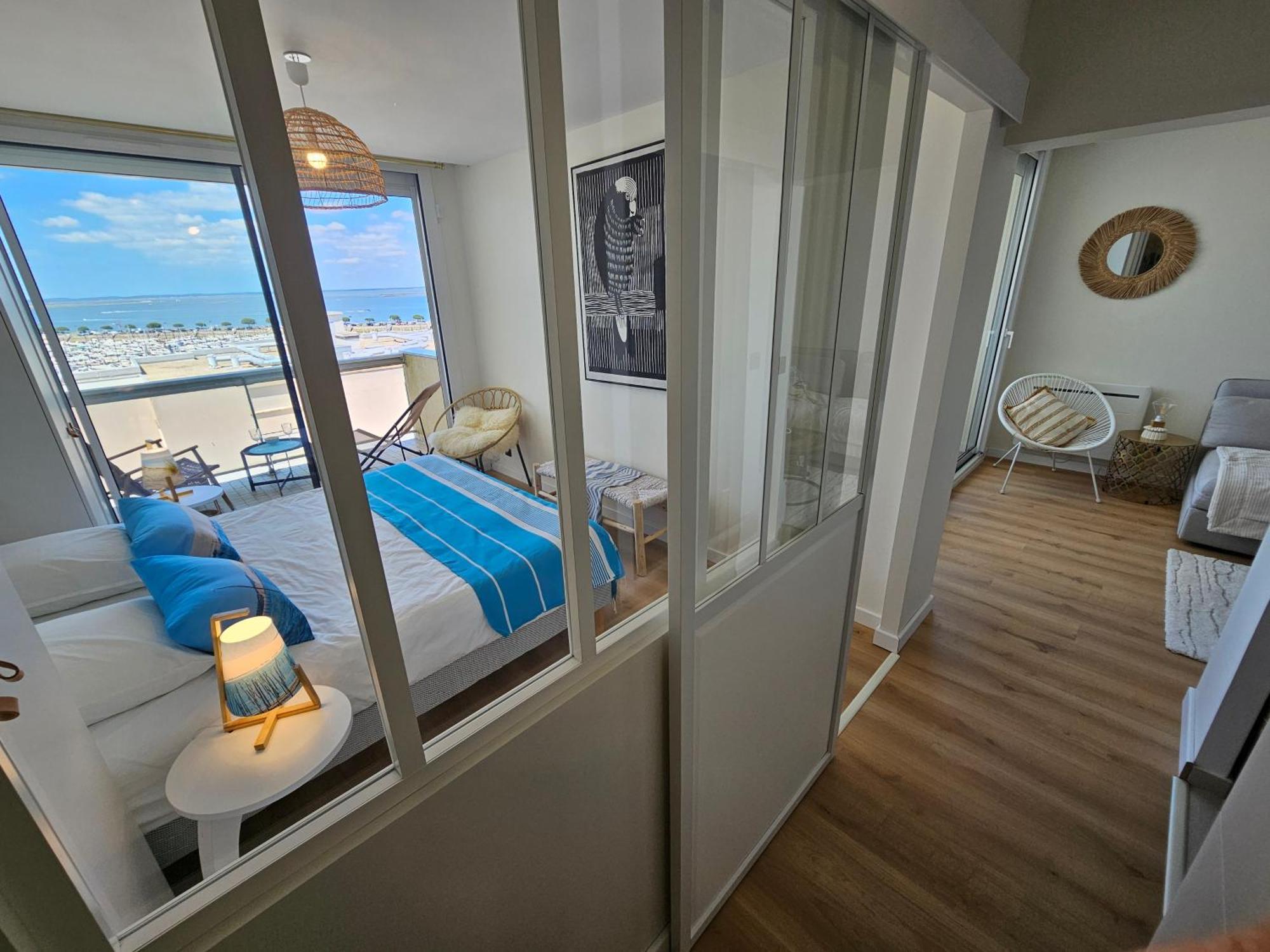 Апартаменты Vue Panoramique Sur Bassin,Piscine Et Terrasse Аркашон Экстерьер фото